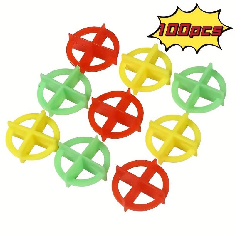 Tile Leveling Clip - 100Pcs Ceramic Tile Leveling Clips Wedge