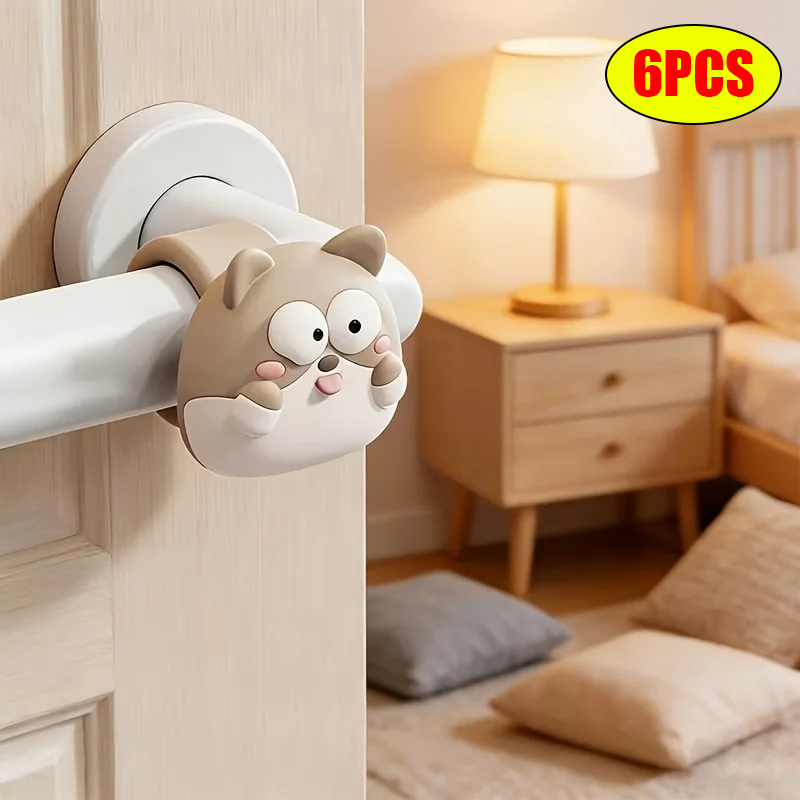 Cabinet Handle Pull - 6pcs Door Knob Bumper Pads |