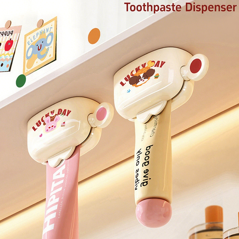 Wall Anchor Plastic - Toothpaste squeezer set for dogs and