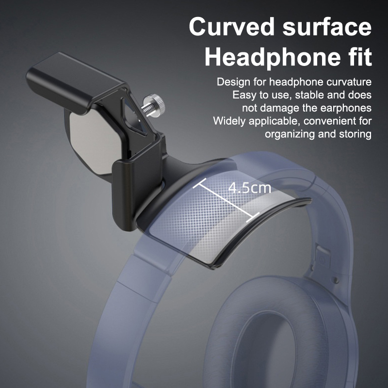 Wall Anchor Plastic - New Headphone Holder PC Monitor Hanger