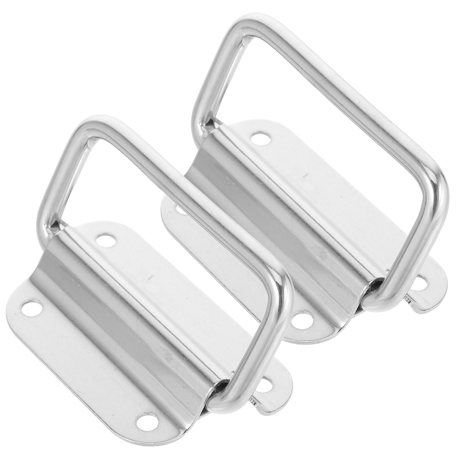 Cabinet Handle Pull - 2pcs Stainless Steel Foldable Handle For