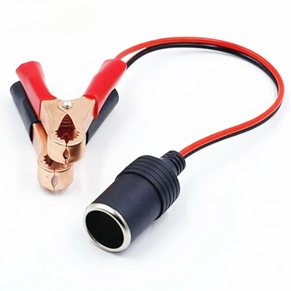 Cable Staple Clip - Car Battery Terminal Clip-on Cigarette Lighter