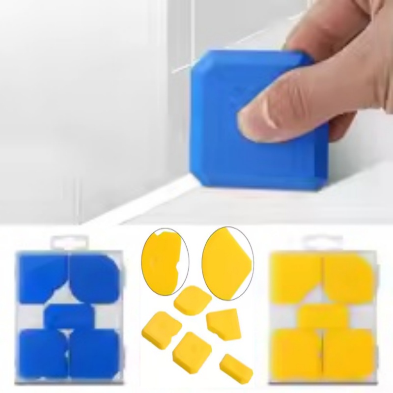 Home Improvement Ideas - 5 Pcs Silicone Applicator Scraper Sealant