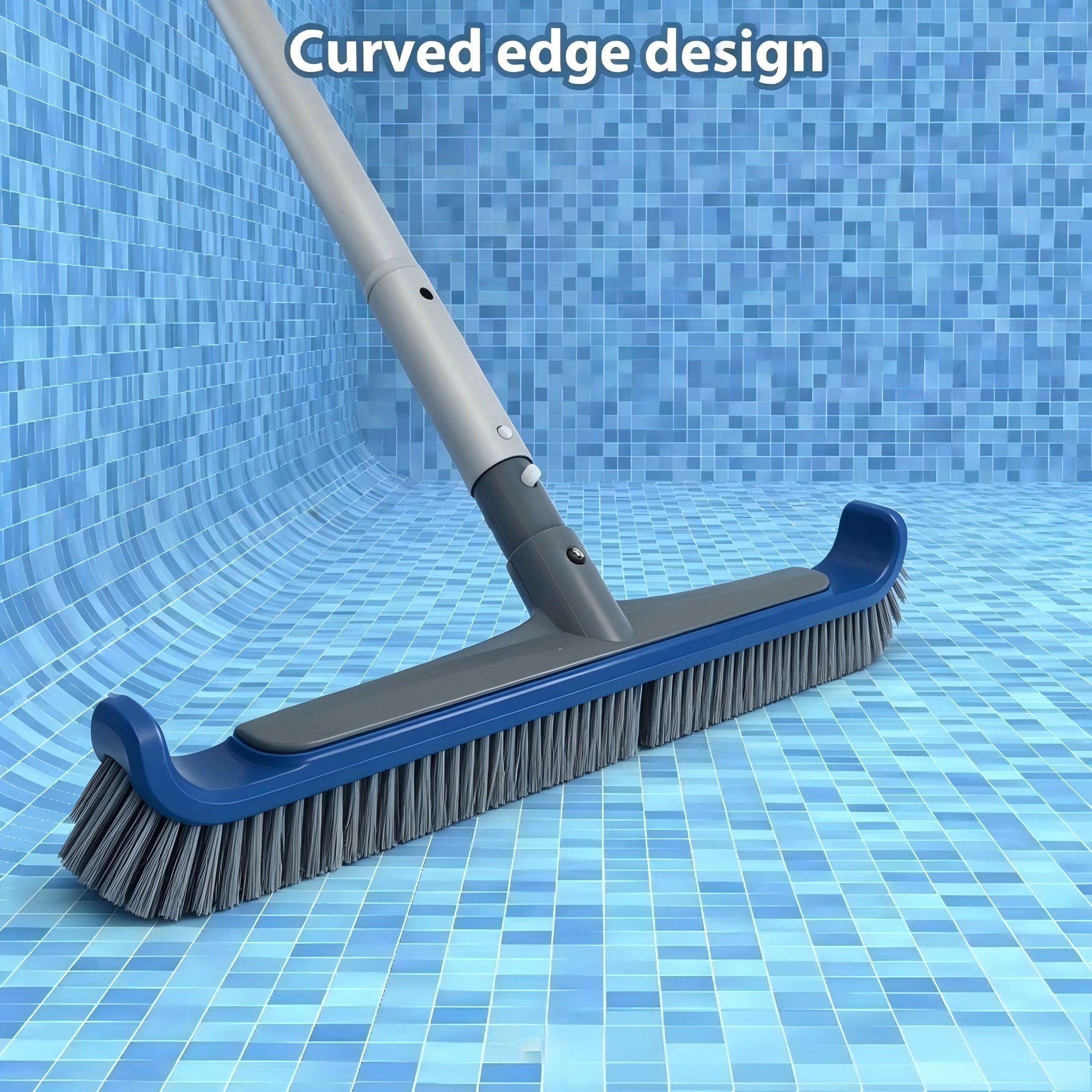 Tile Leveling Clip - Pool Brush, Cleans Swimming Pool Walls,