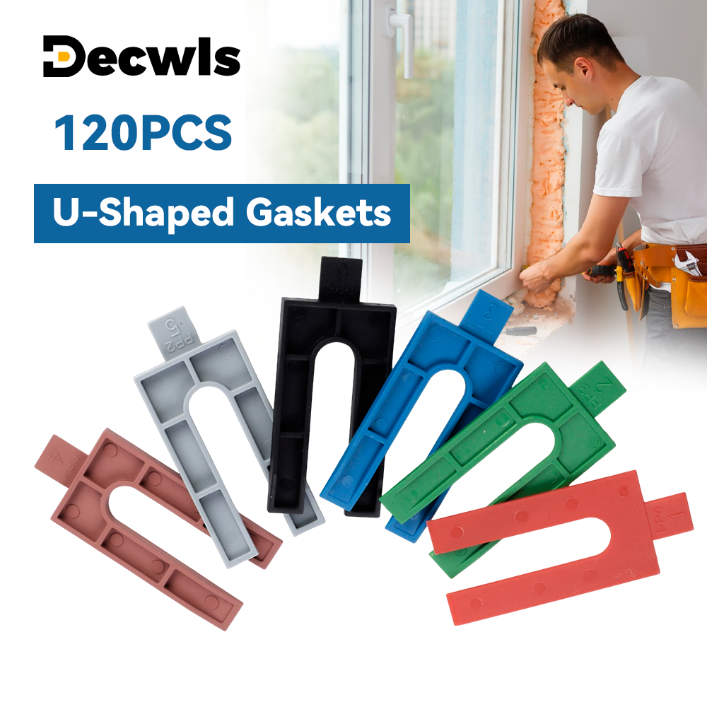 Tile Leveling Clip - 120PCS Reusable U-shape Ceramic Spacers Tile