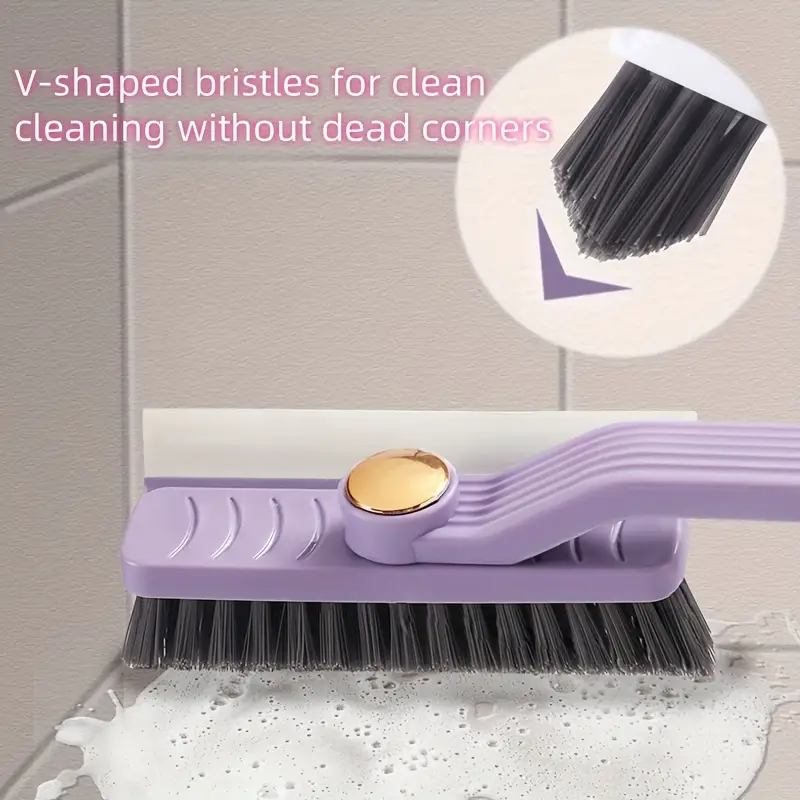 Tile Leveling Clip - 4 in1 360° Rotating Hard Bristle