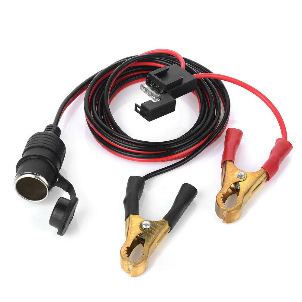 Cable Staple Clip - 12V/ 24V Car Cigarette Lighter Socket