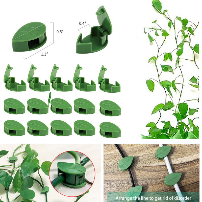 Wall Anchor Plastic - Invisible Plant Climbing Wall Fixture Rattan