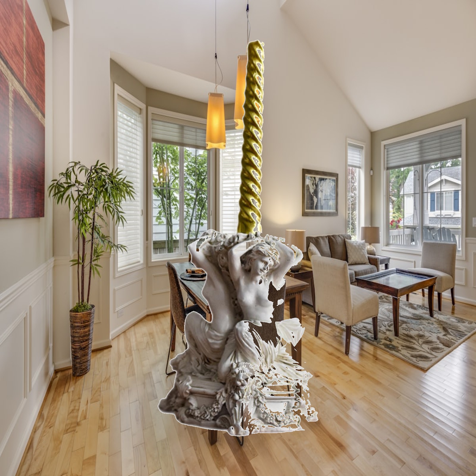 Home Improvement Angela - Angel Statue Improve Painting Skills Home