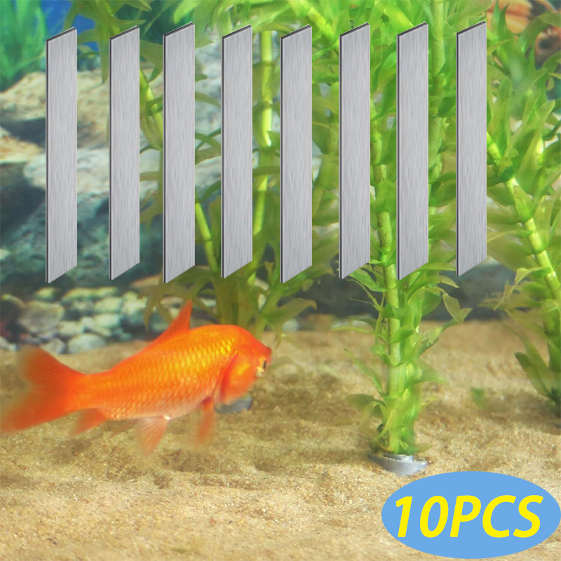 Wall Anchor Plastic - 10pcs Flexible Foldable Aquarium Plant Weights