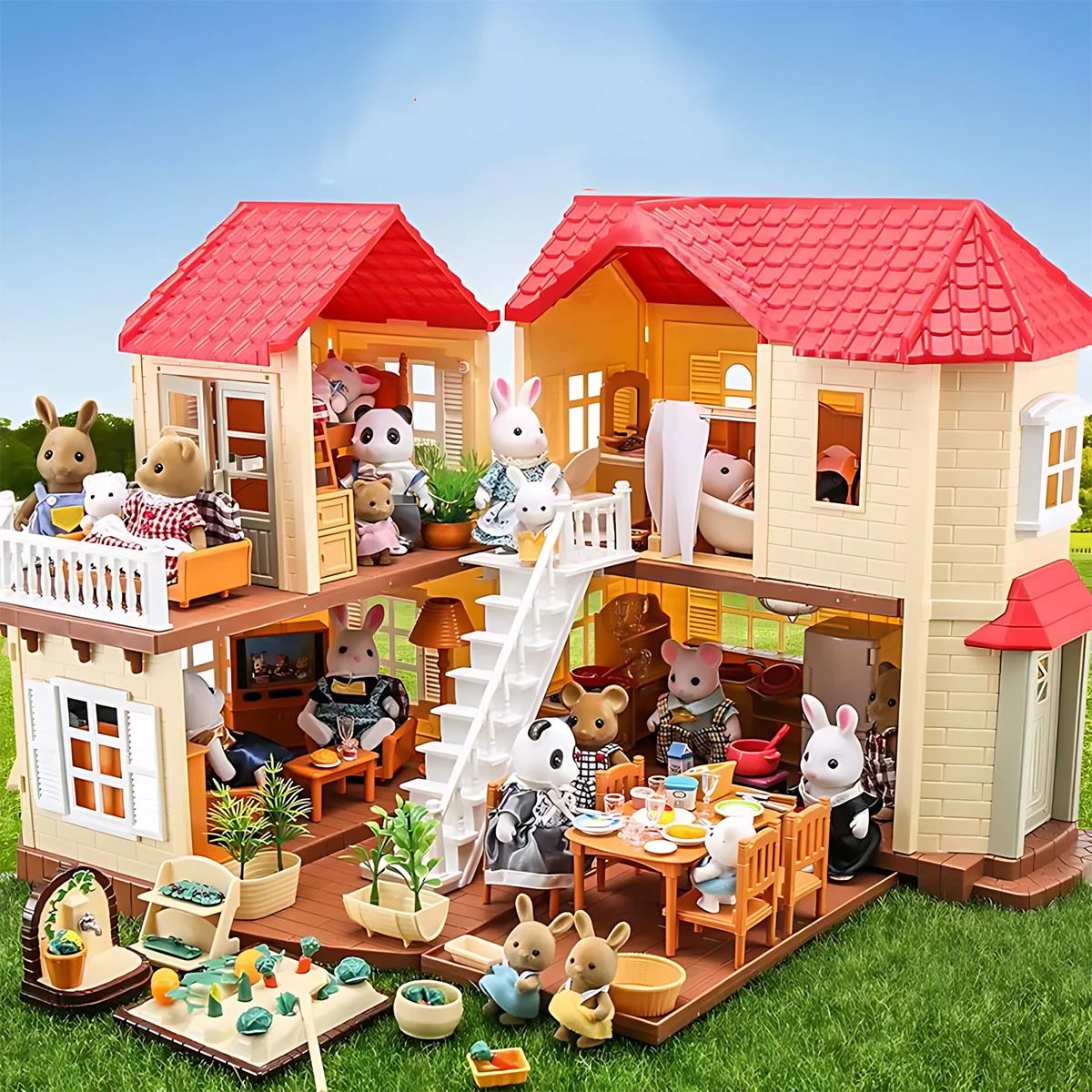 Home Improvement Diy - Miniature Furniture 1:12 Dollhouse Kitchen Livingroom