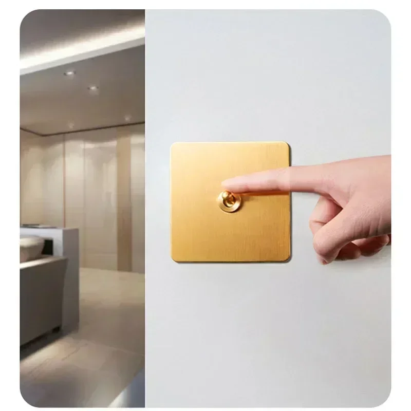 Wall Light Toggle Switch Gold  - Home Improvement Ideas review and price