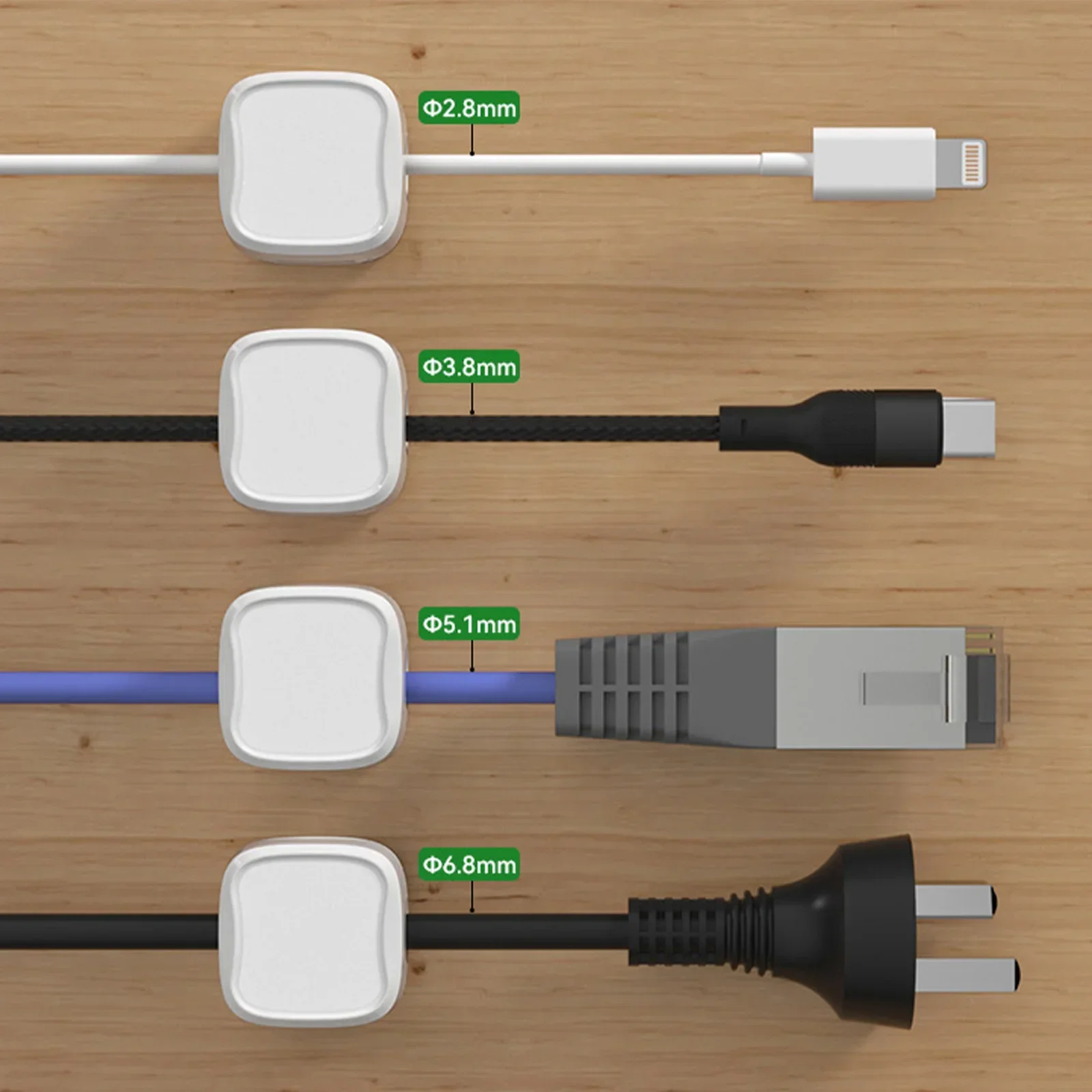 6/12/24PCS Magnetic Cable Orga - Wall Anchor Plastic review and price