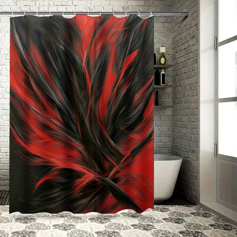 Red and Black Abstract Print S - Home Improvement Ideas review and price