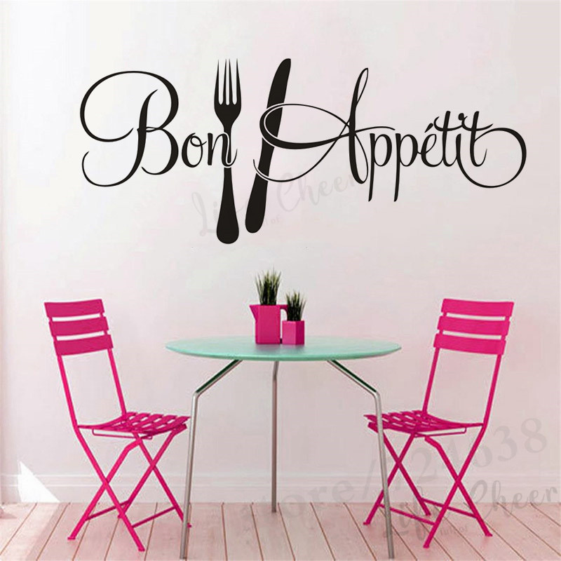 French Bon Appétit Quote Wall  - Vinyl Floor Plank review and price