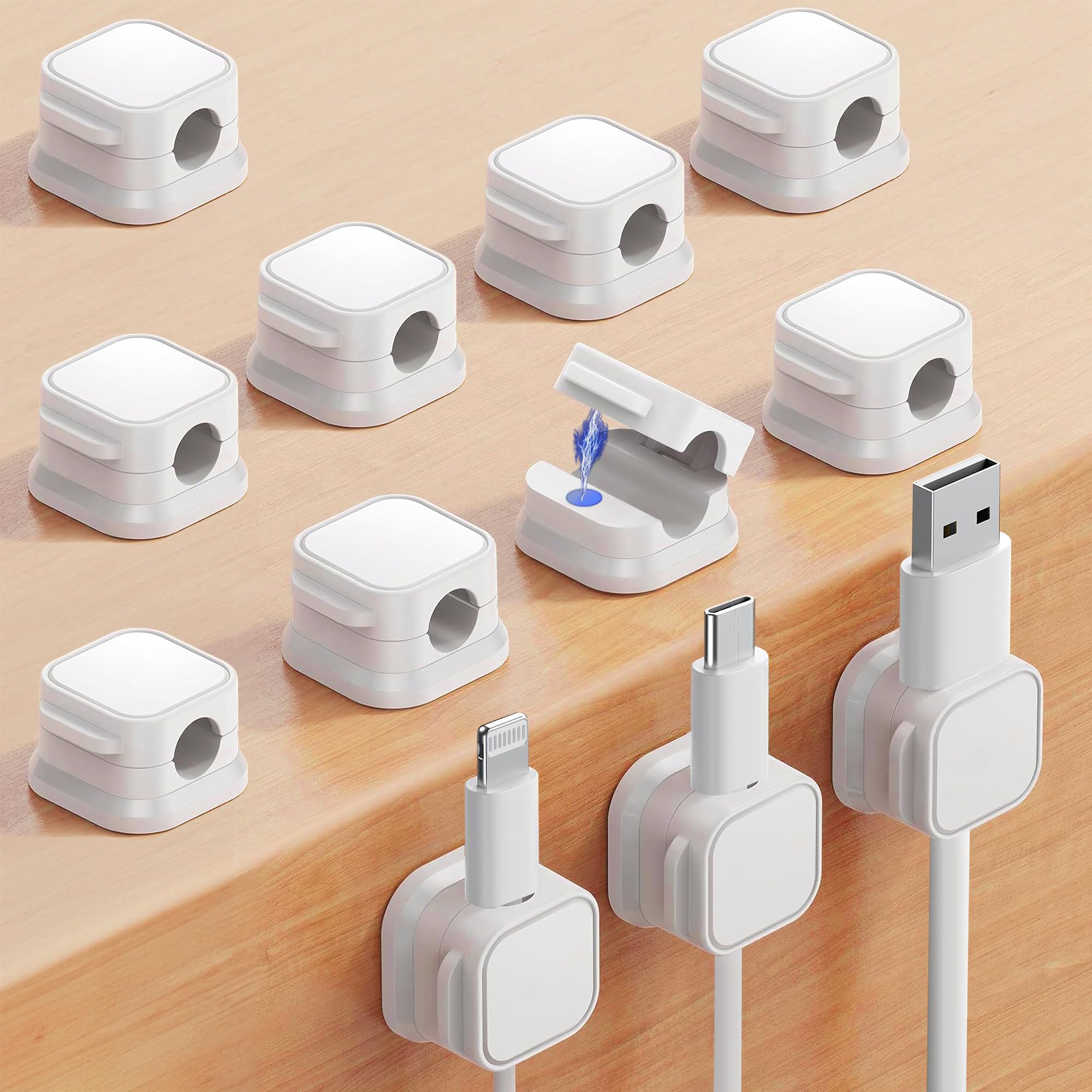 6/12/18 PCS Magnetic Cable Org - Wall Anchor Plastic review and price