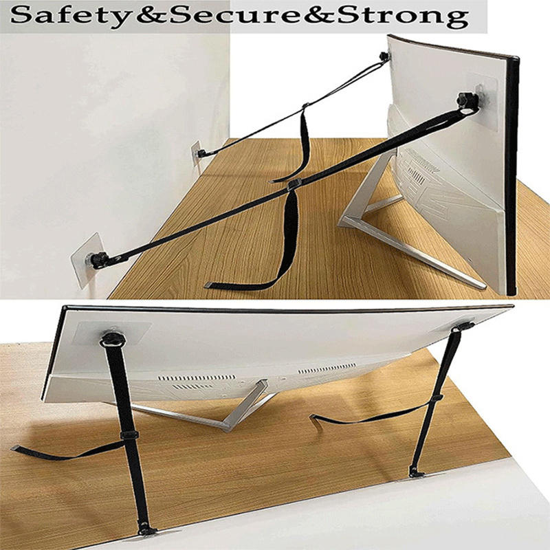 2 Pack Adjustable TV Safety St - Wall Anchor Plastic review and price