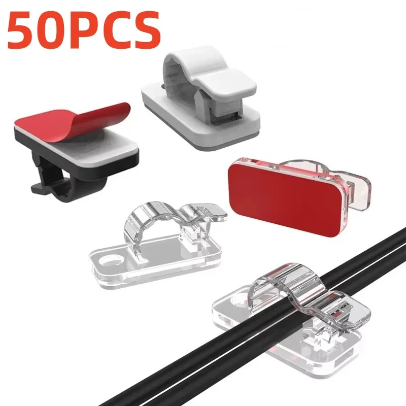 10/50Pcs Self Adhesive Cable C - Cable Staple Clip review and price