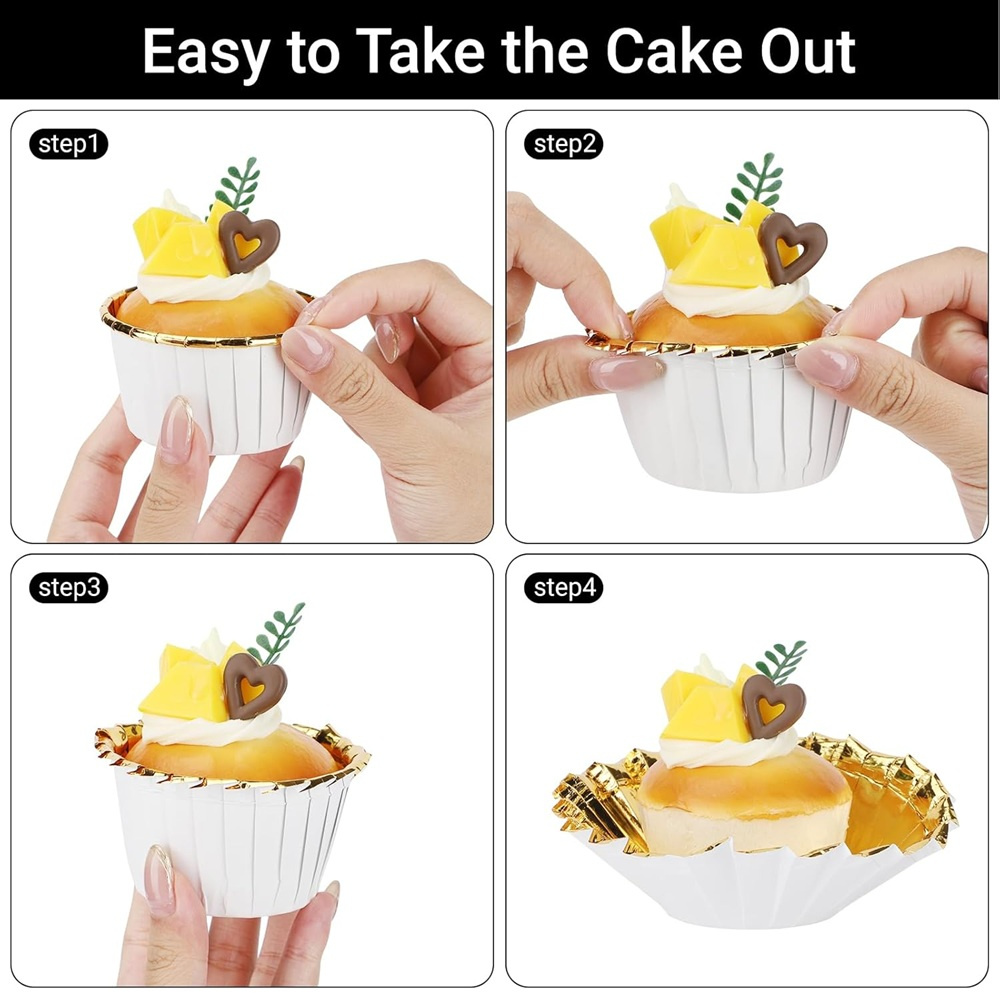 50 pcs Muffins Cup Paper Cupca - Home Improvement Diy review and price