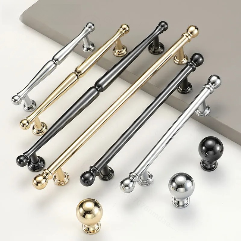 French Chrome Plated Zinc Allo - Cabinet Handle Pull review and price