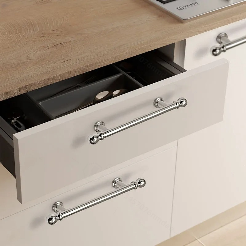 French Chrome Plated Zinc Allo - Cabinet Handle Pull review and price