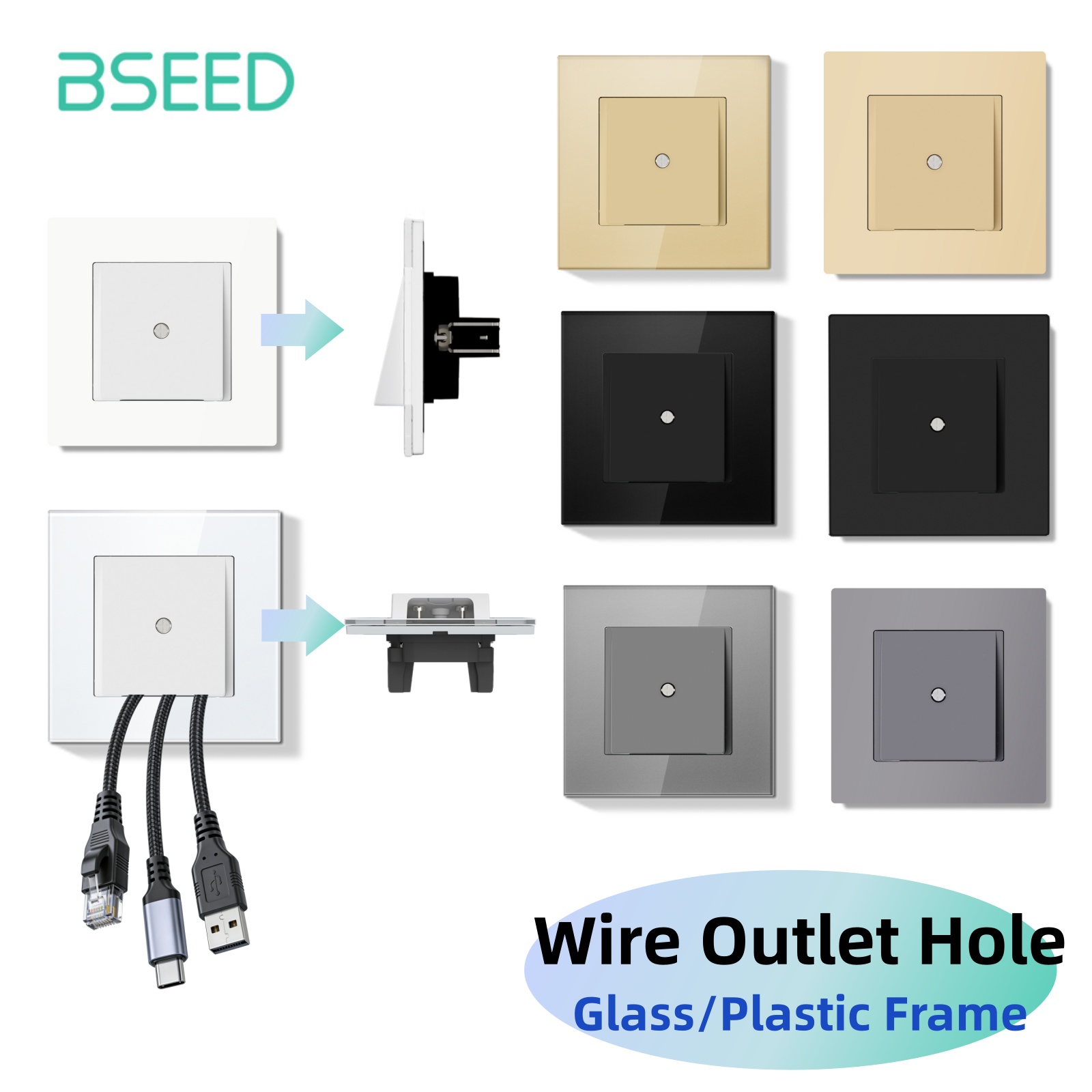 Bseed E Seires Wall Wire Outle - Home Improvement Ideas review and price