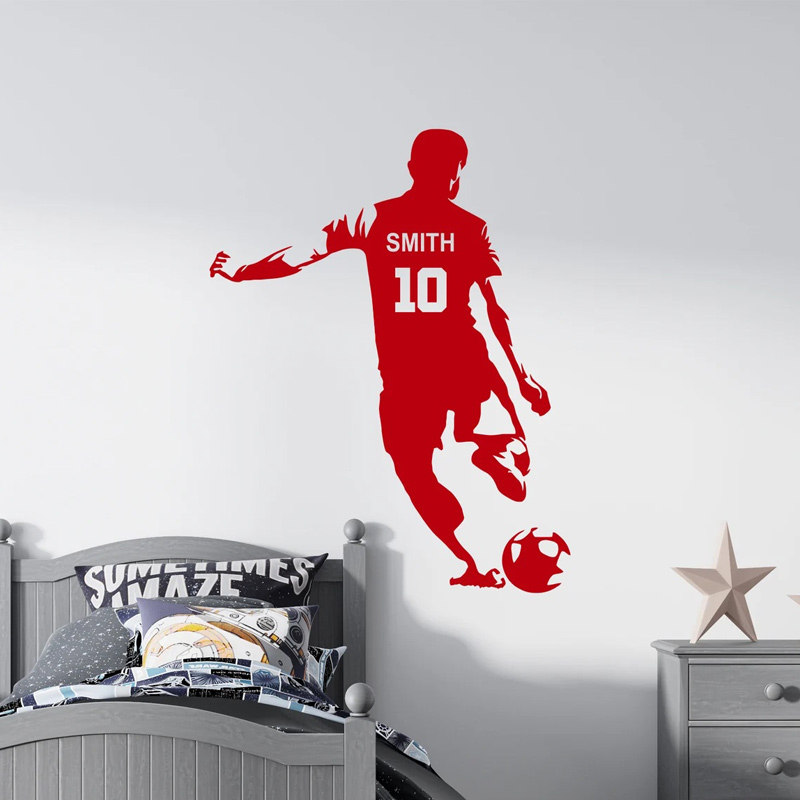 Personalized Soccer Player Nam - Vinyl Floor Plank review and price