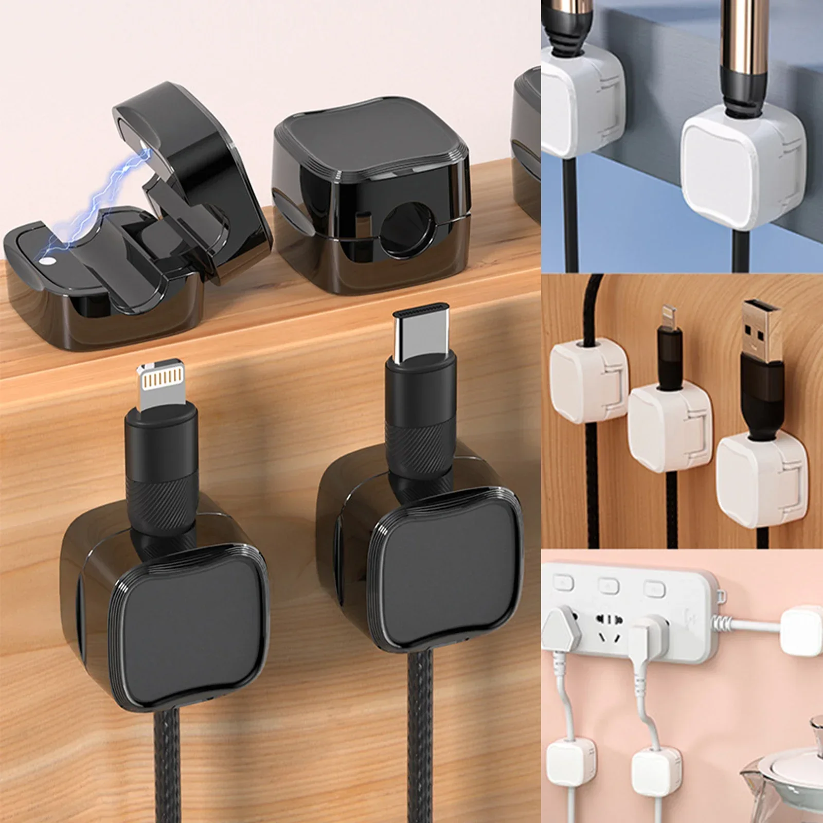 24/6PCS Magnetic Cable Organis - Wall Anchor Plastic review and price