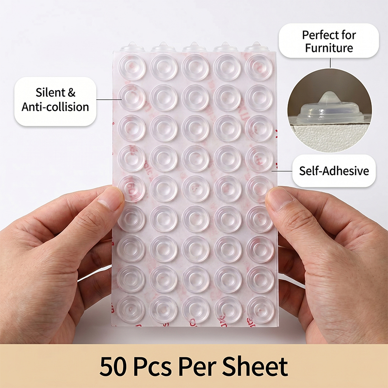 Self-Adhesive Silicone Buffer  - Door Stopper Rubber review and price