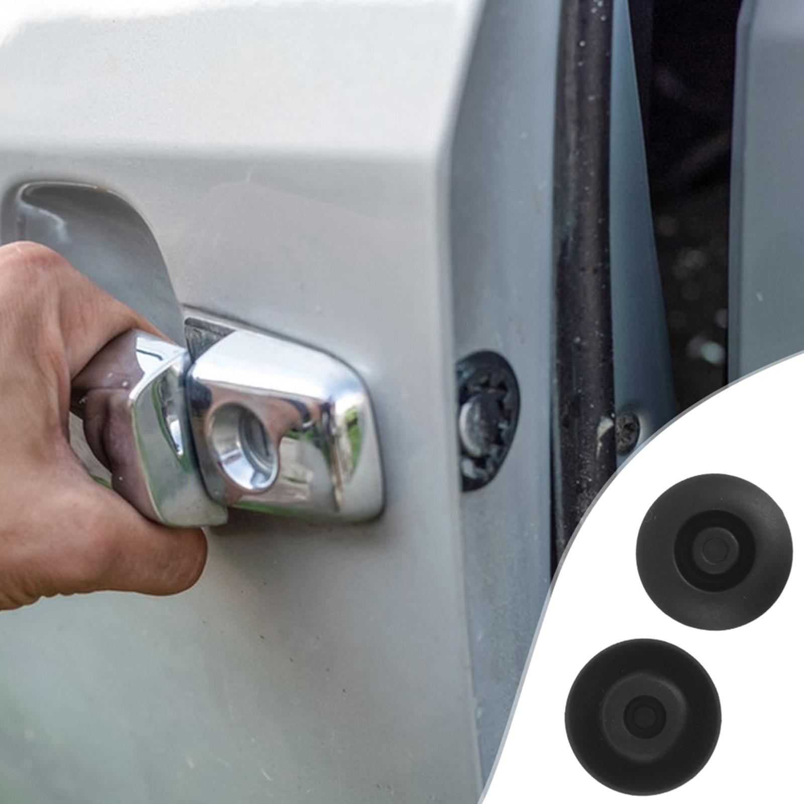 24Pcs Rubber Hole Plugs Automo - Door Stopper Rubber review and price