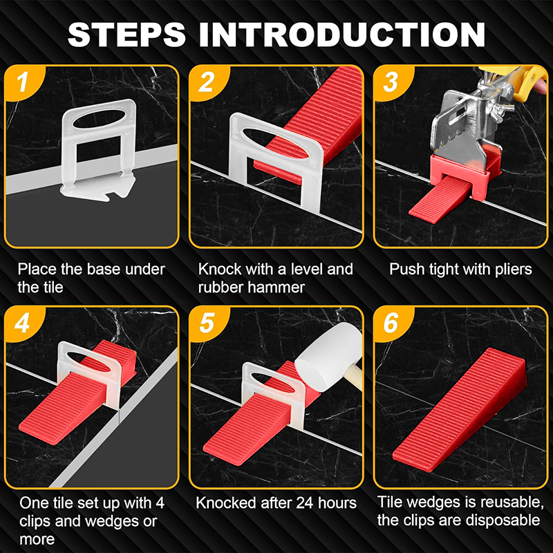 Tile Leveling System with Tile - Tile Leveling Clip review and price