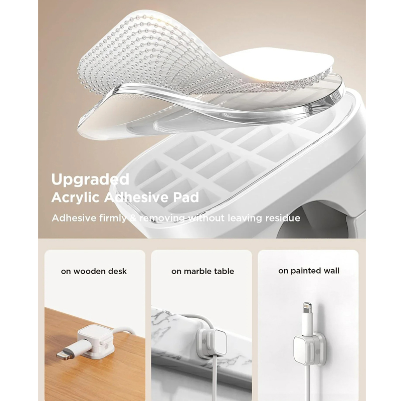 ​Magnetic Cable Clips Adjustab - Wall Anchor Plastic review and price
