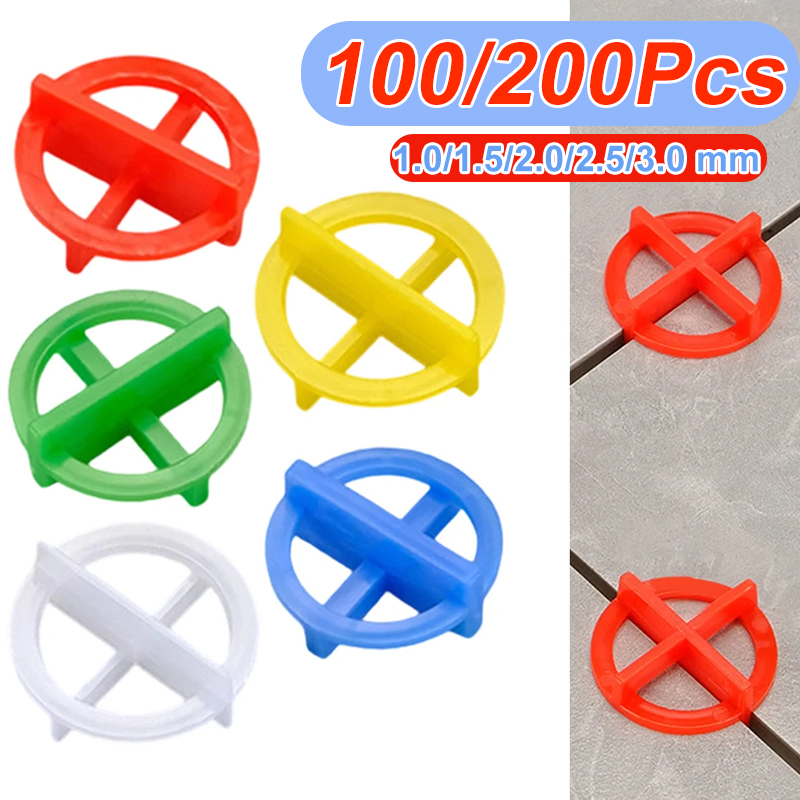 100/200Pcs Porcelain Tile Spac - Tile Leveling Clip review and price