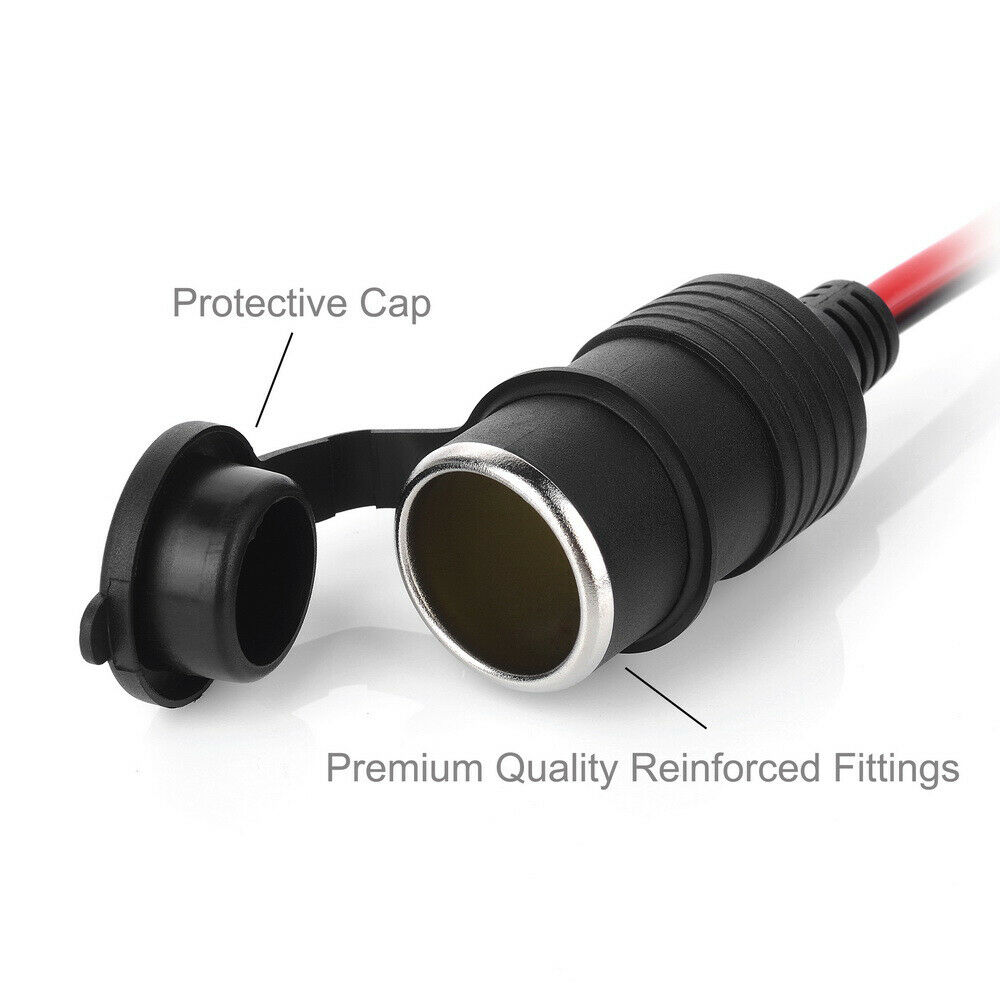 12V/ 24V Car Cigarette Lighter - Cable Staple Clip review and price