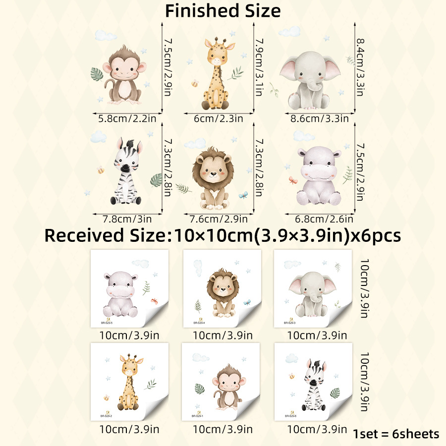 Cartoon Animals Switch Wall St - Vinyl Floor Plank review and price