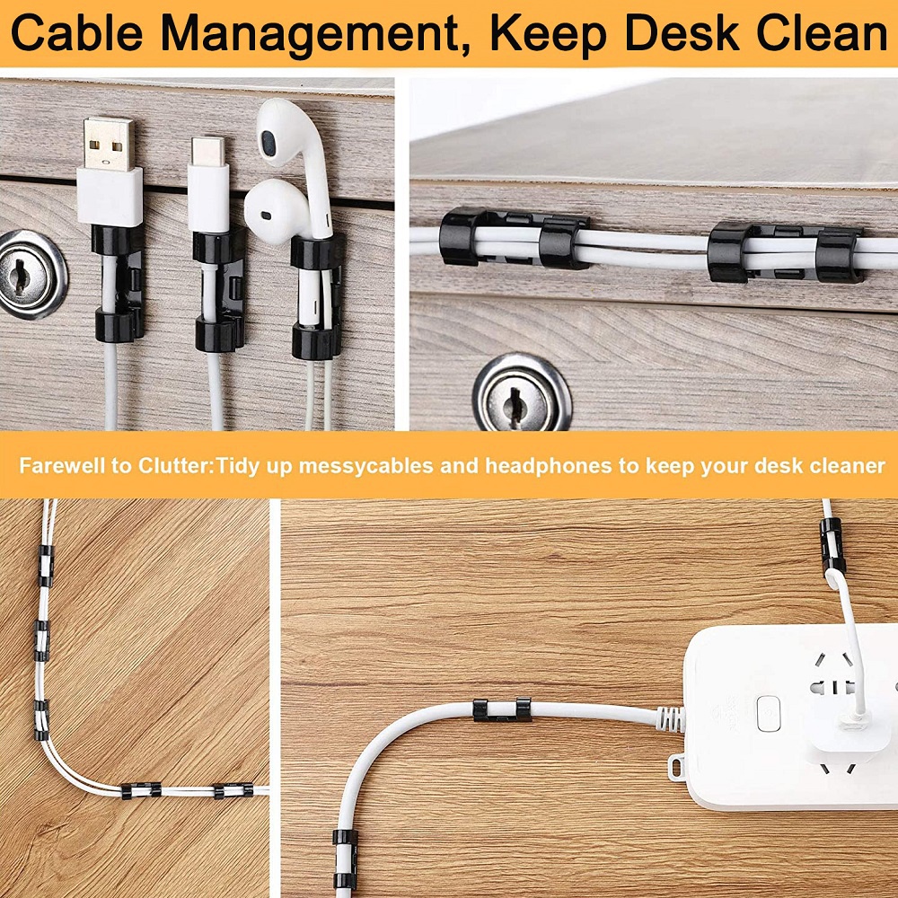 Self Adhesive Cable Management - Cable Staple Clip review and price