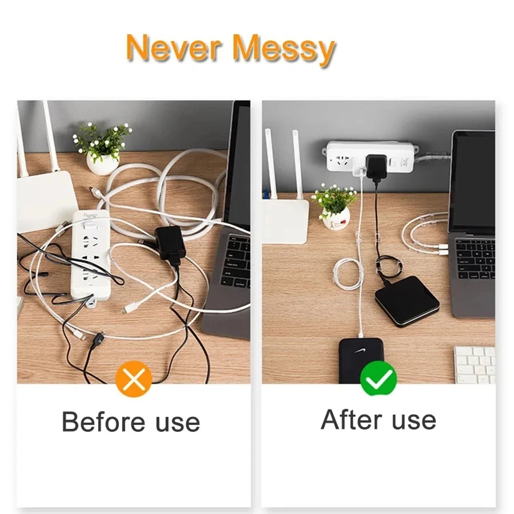 Self Adhesive Cable Management - Cable Staple Clip review and price