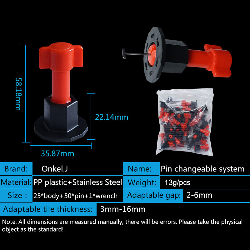 ONKEL.J Reusable Wall Tile Lev - Tile Leveling Clip review and price