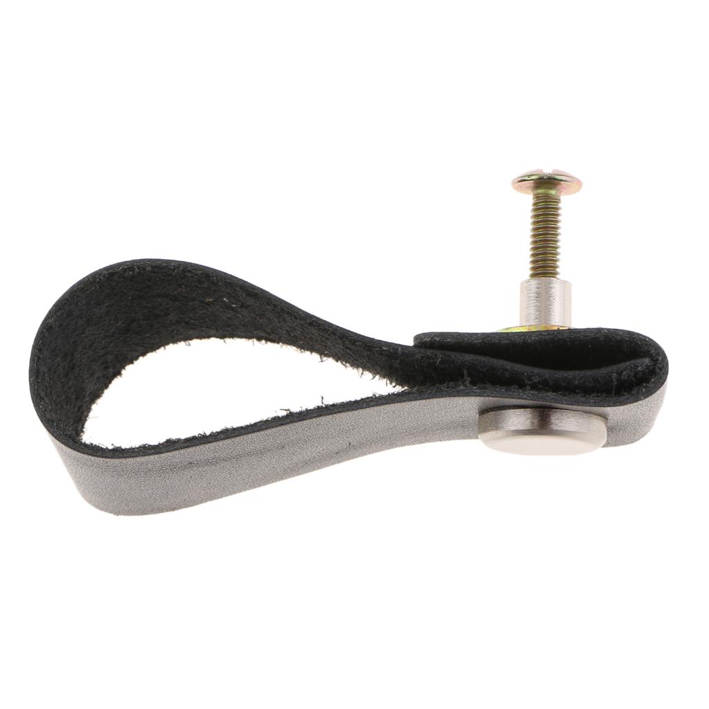 Handmade Leather Drawer Pulls  - Cabinet Handle Pull review and price