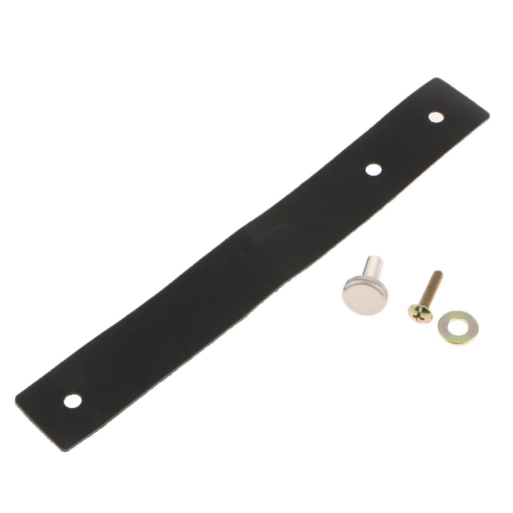 Handmade Leather Drawer Pulls  - Cabinet Handle Pull review and price