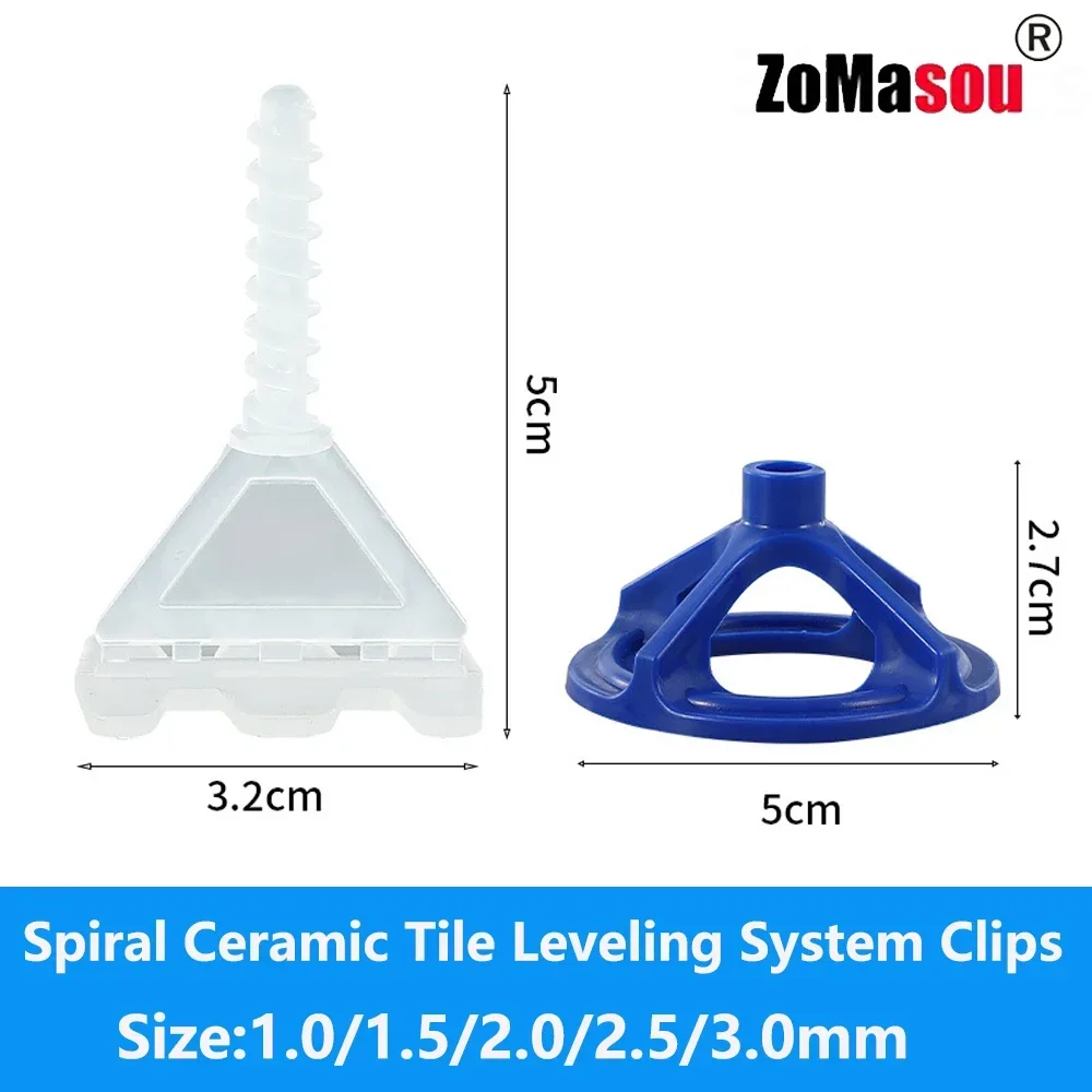 50-600Pcs Top Spiral Ceramic T - Tile Leveling Clip review and price