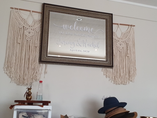 Wedding Welcome Mirror Vinyl S - Vinyl Floor Plank review and price