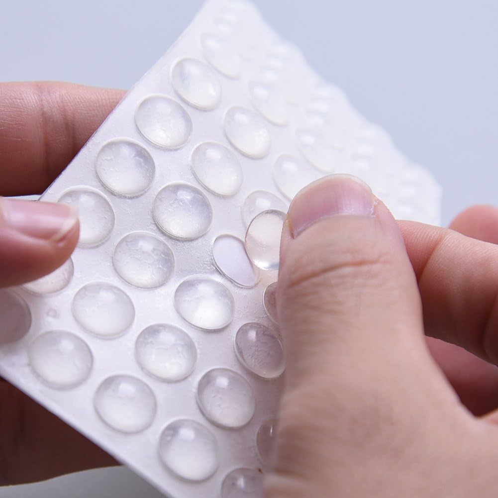 100Pcs Clear Rubber Feet Pads  - Door Stopper Rubber review and price