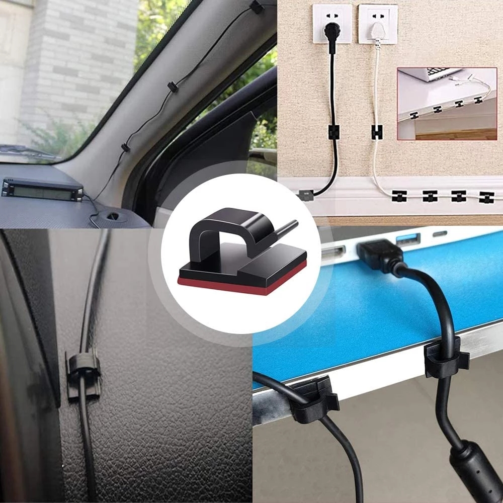 10/20/50PCS Self-adhesive Cabl - Cable Staple Clip review and price